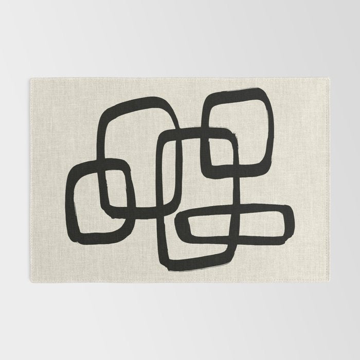 Retro Ink Rug Gallery Image 2