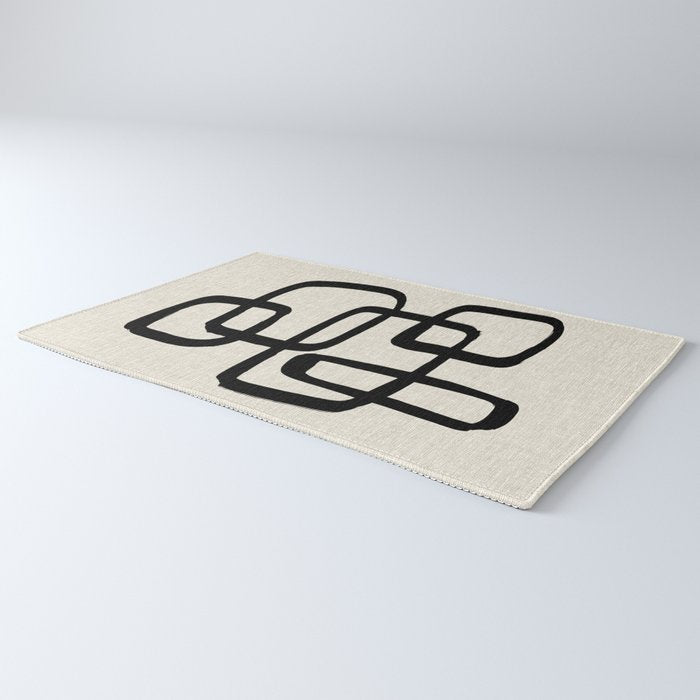 Retro Ink Rug Gallery Image 3