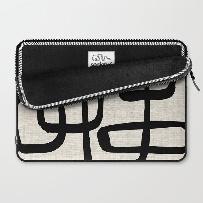 Retro Ink Laptop Sleeve Gallery Image 2