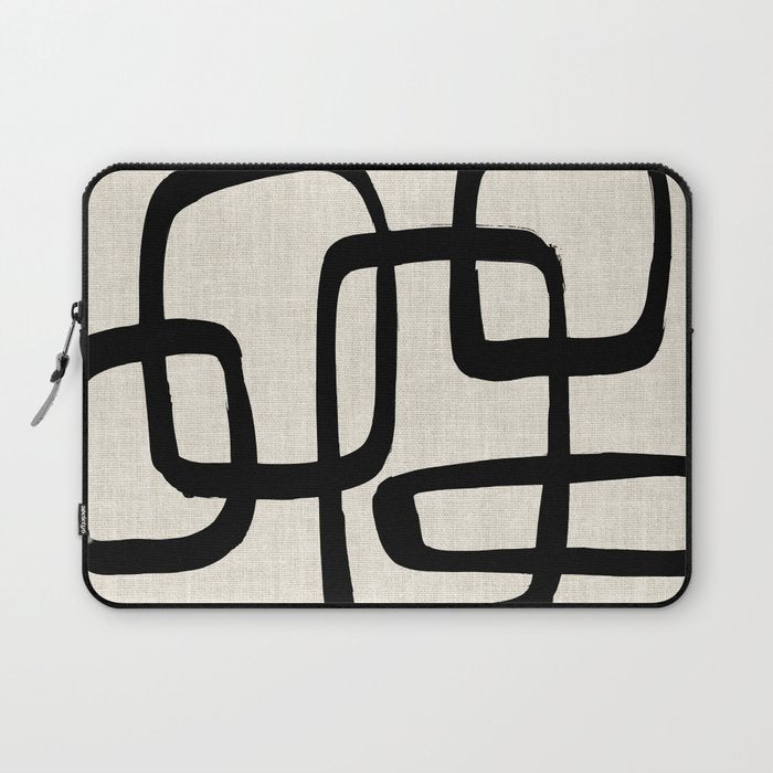 Retro Ink Laptop Sleeve Gallery Image 1