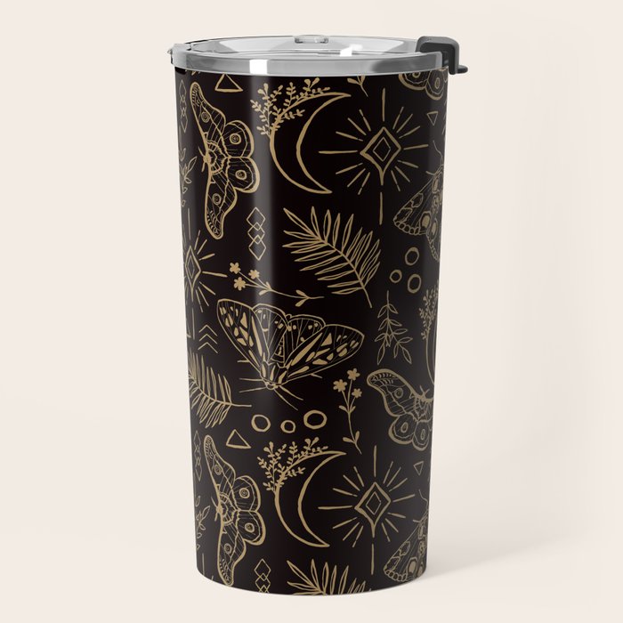 Callisto Moon Moths Travel Mug Gallery Image 2