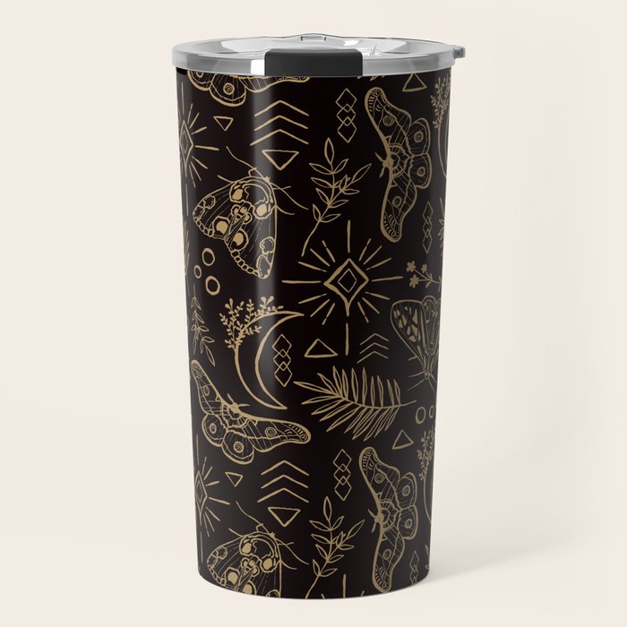 Callisto Moon Moths Travel Mug Gallery Image 1