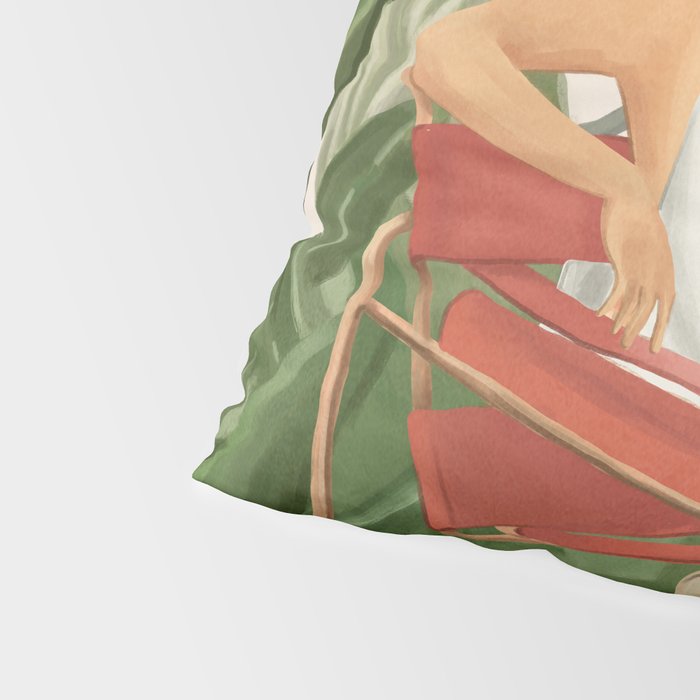 The Lady and the Tiger II Pillow Sham Gallery Image 4