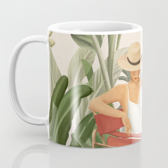 The Lady and the Tiger II Coffee Mug Gallery Image 3