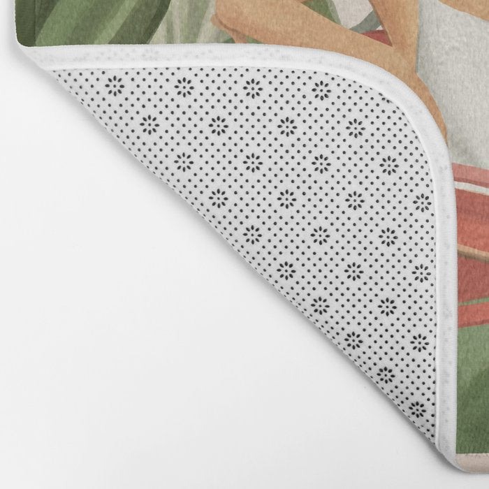 The Lady and the Tiger II Bath Mat Gallery Image 2