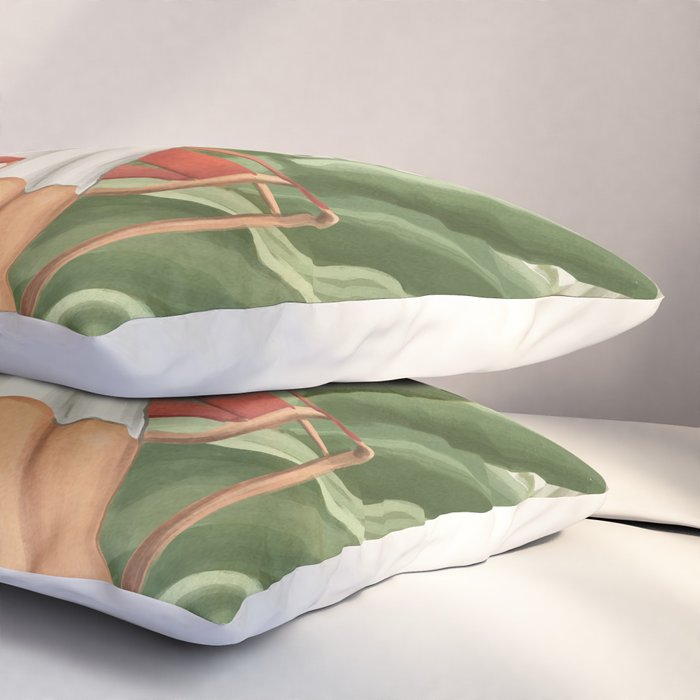 The Lady and the Tiger II Pillow Sham Gallery Image 3