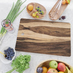 Sheesham Wood Grain Texture, Close Up Cutting Board Gallery Image 2
