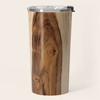 Sheesham Wood Grain Texture, Close Up Travel Mug Gallery Image 2