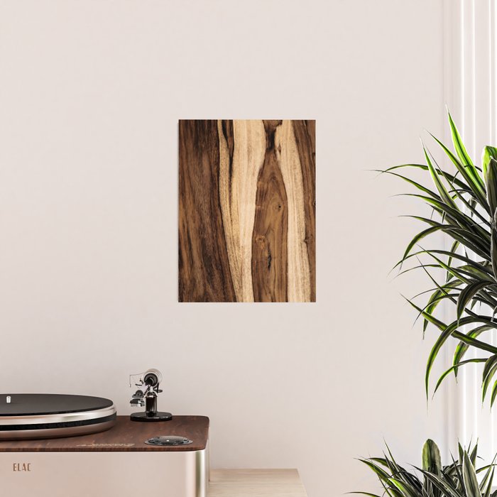 Sheesham Wood Grain Texture, Close Up Poster Gallery Image 2