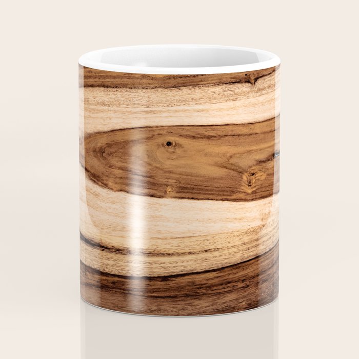 Sheesham Wood Grain Texture, Close Up Coffee Mug Gallery Image 4