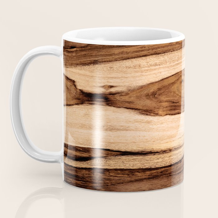 Sheesham Wood Grain Texture, Close Up Coffee Mug Gallery Image 3