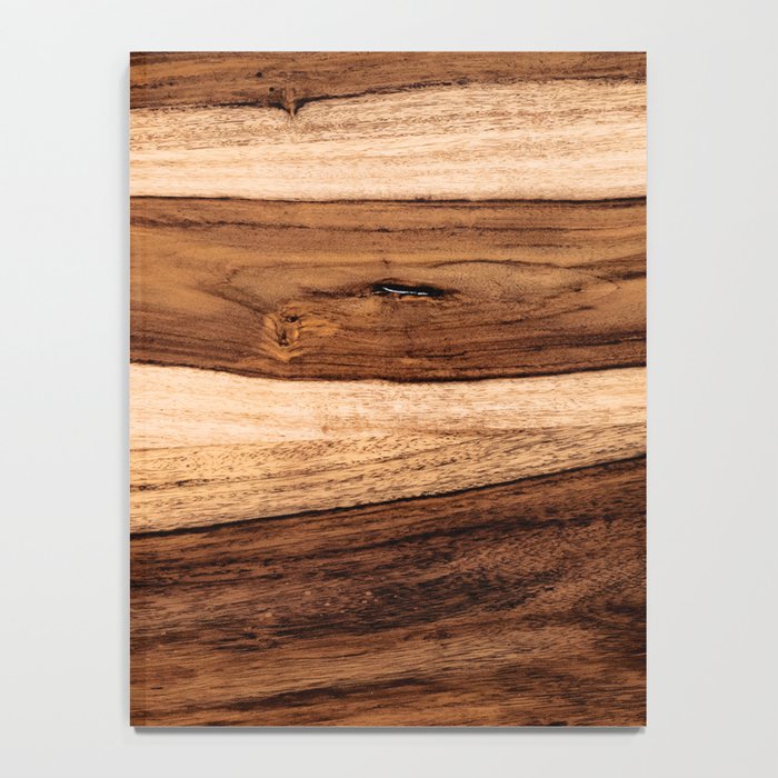 Sheesham Wood Grain Texture, Close Up Notebook Gallery Image 4