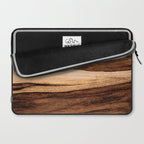 Sheesham Wood Grain Texture, Close Up Laptop Sleeve Gallery Image 2