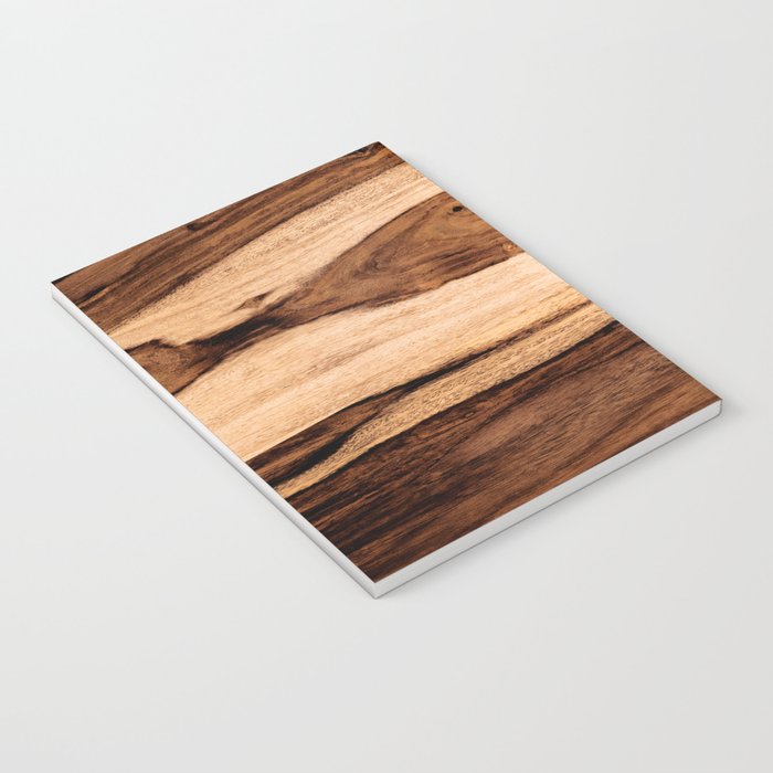 Sheesham Wood Grain Texture, Close Up Notebook Gallery Image 3