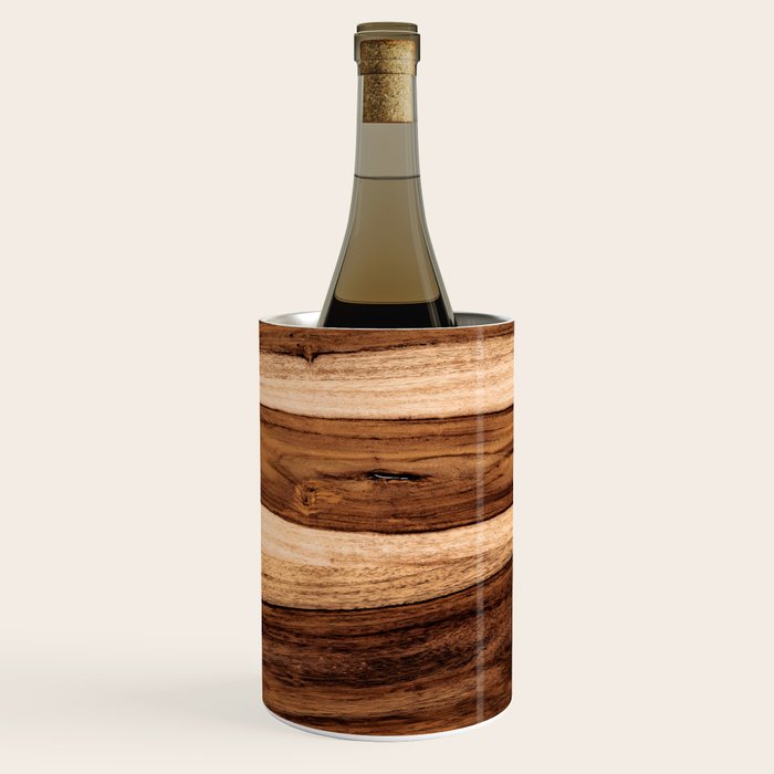 Sheesham Wood Grain Texture, Close Up Wine Chiller Gallery Image 3