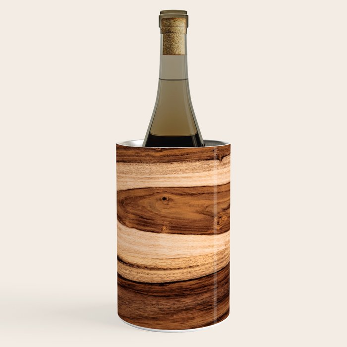 Sheesham Wood Grain Texture, Close Up Wine Chiller Gallery Image 1