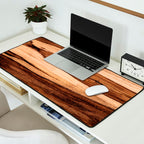 Sheesham Wood Grain Texture, Close Up Desk Mat Gallery Image 2