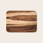 Sheesham Wood Grain Texture, Close Up Bath Mat Gallery Image 1