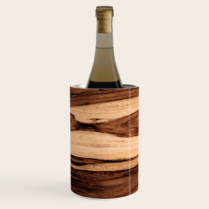 Sheesham Wood Grain Texture, Close Up Wine Chiller Gallery Image 2