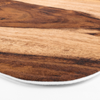 Sheesham Wood Grain Texture, Close Up Bath Mat Gallery Image 3