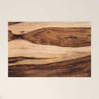 Sheesham Wood Grain Texture, Close Up Welcome Mat Gallery Image 1