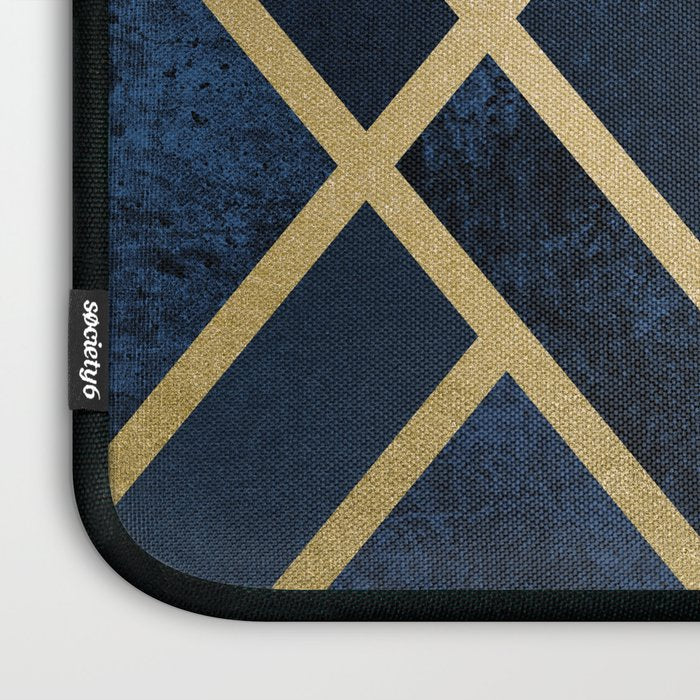 Art Deco Midnight Laptop Sleeve Gallery Image 3
