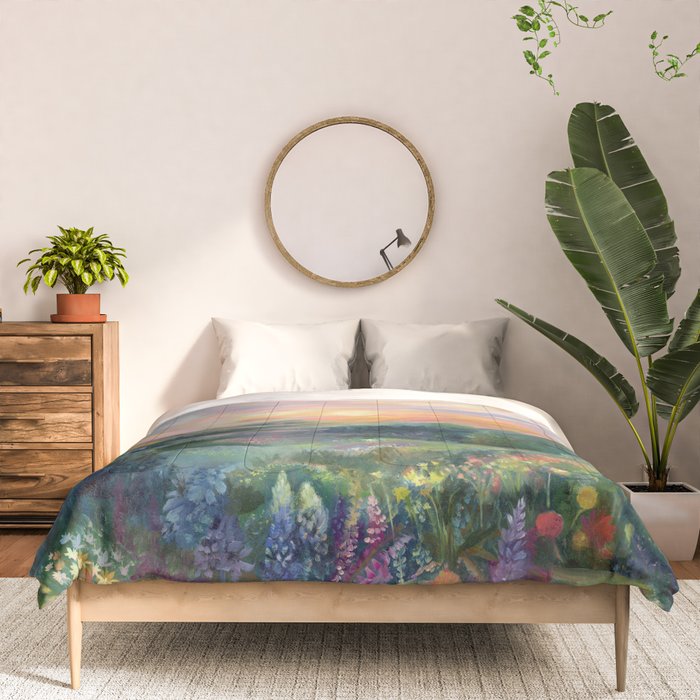 Sunset Landscape Comforter Gallery Image 3