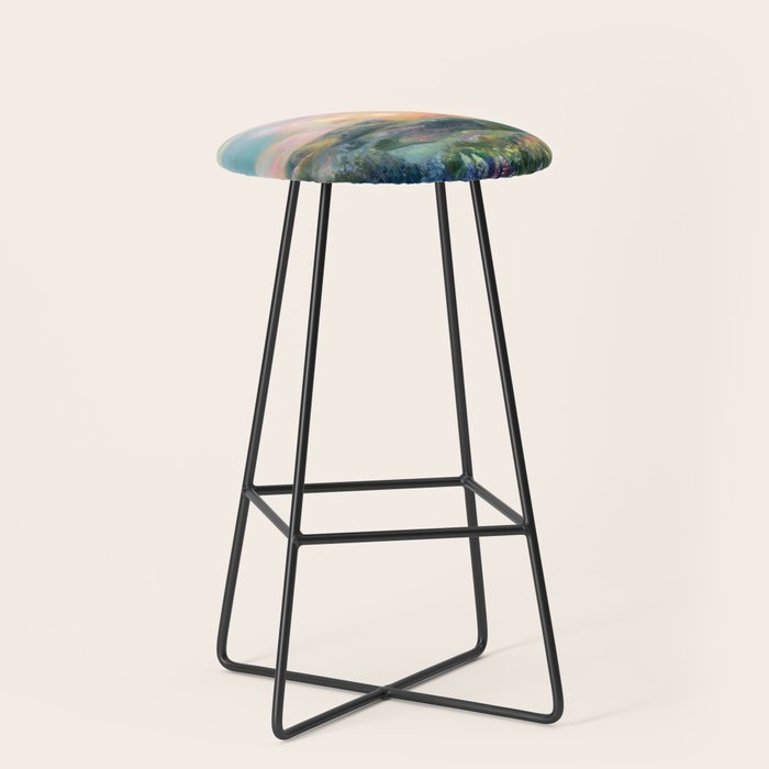 Sunset Landscape Stool Gallery Image 1