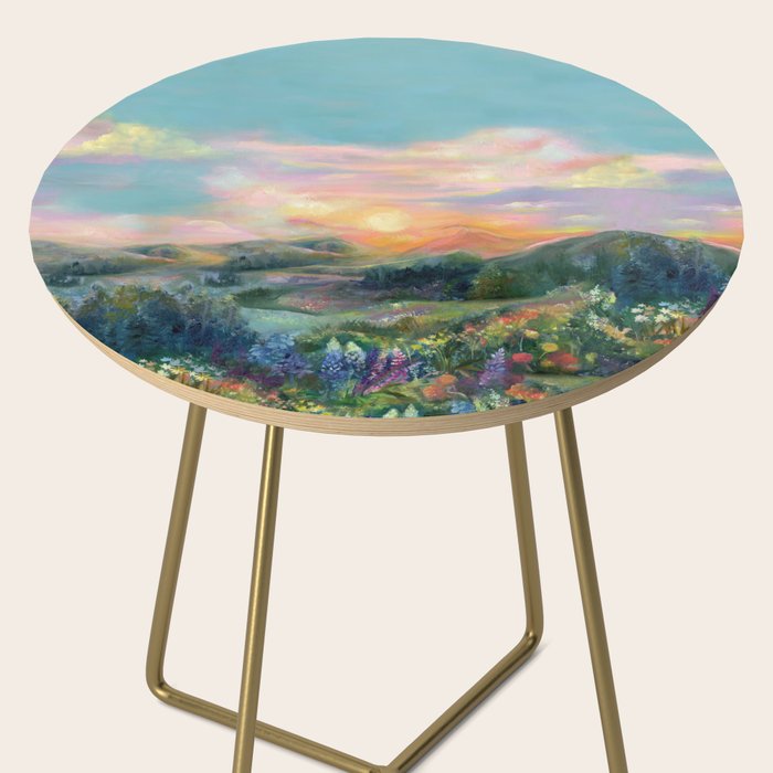 Sunset Landscape Side Table Gallery Image 2