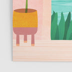 Vacation Views - Pink Coastal Landscape Poster Gallery Image 3