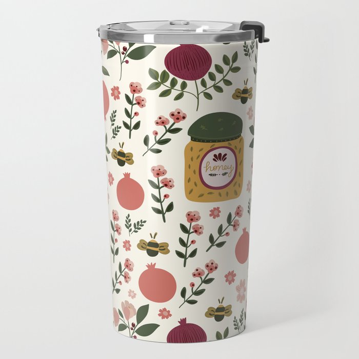 Rosh Hashanah Honey Travel Mug Gallery Image 2