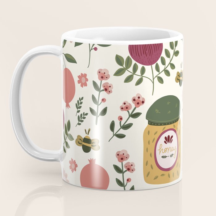 Rosh Hashanah Honey Coffee Mug Gallery Image 3