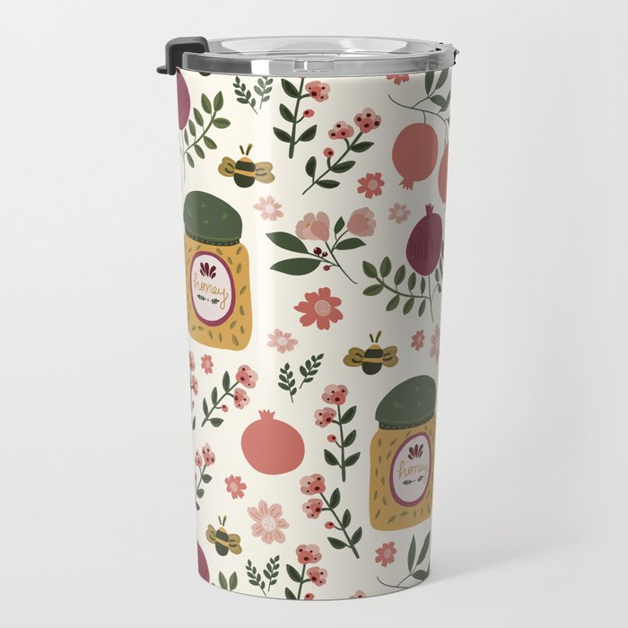 Rosh Hashanah Honey Travel Mug Gallery Image 3