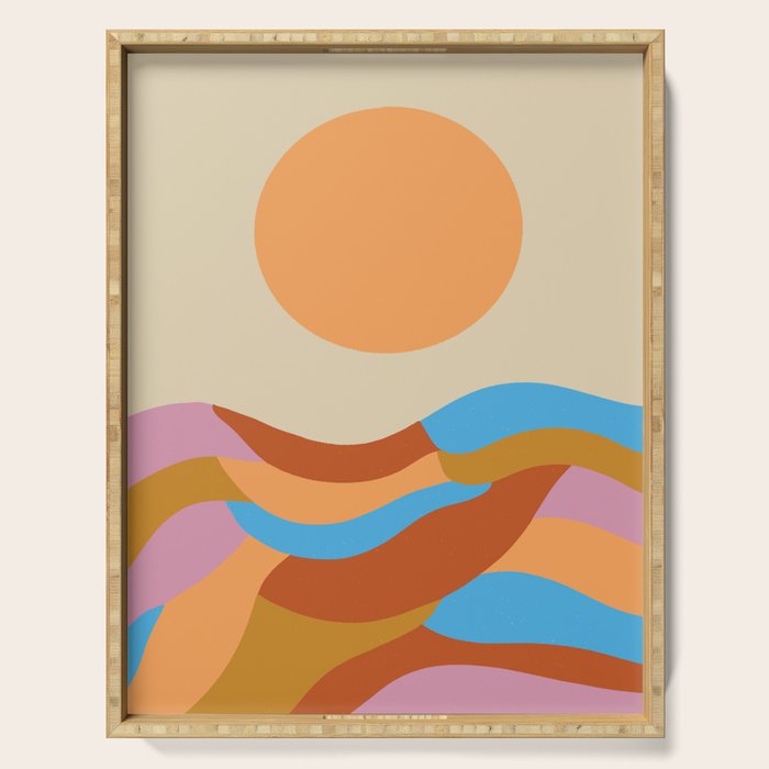 Valley of Fire Serving Tray Gallery Image 1