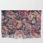 Exotic Plum Bohemian Floral Wall Hanging Gallery Image 1