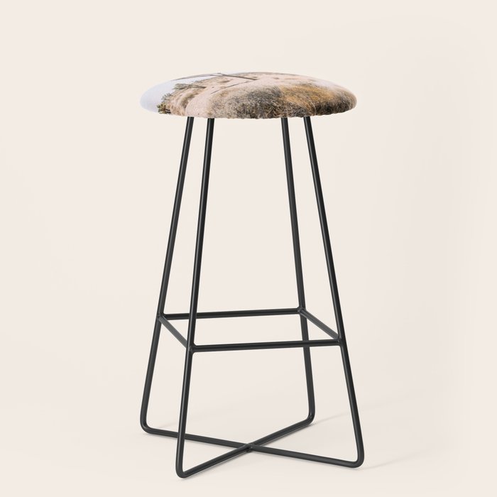 Joshua Tree National Park - California Boho Desert Photo in Neutral Stool Gallery Image 1