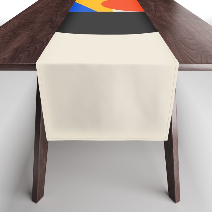 Balance 02: Bauhaus Mid-Century Edition Table Runner Gallery Image 1