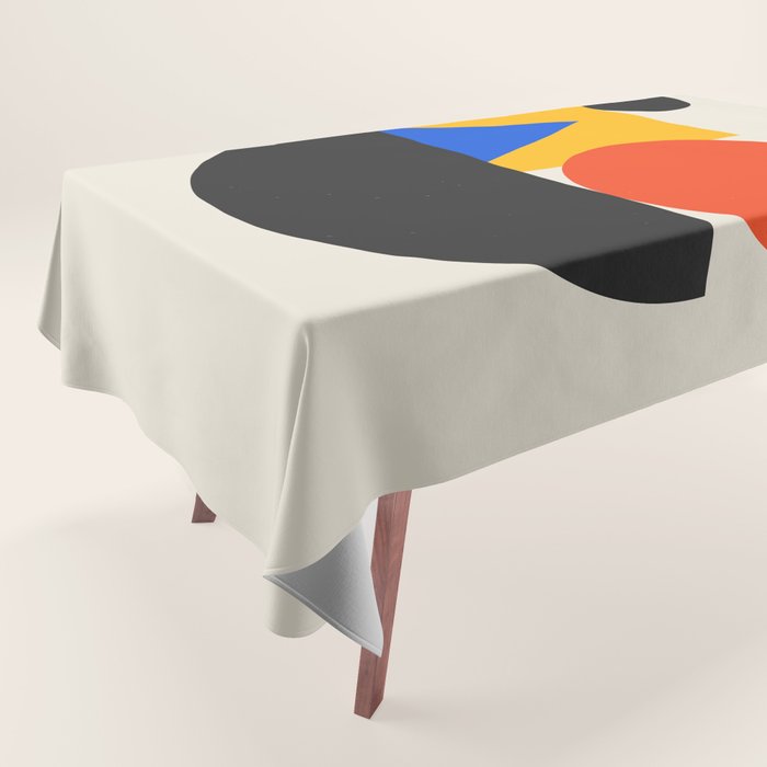 Balance 02: Bauhaus Mid-Century Edition Tablecloth Gallery Image 1