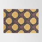 Seashell - marigold and black Rug Gallery Image 2