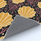 Seashell - marigold and black Rug Gallery Image 4