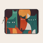 Cat Family Laptop Sleeve Gallery Image 1
