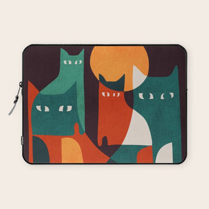 Cat Family Laptop Sleeve Gallery Image 1