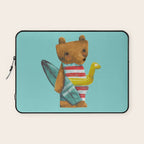 Summer Bear Laptop Sleeve Gallery Image 1