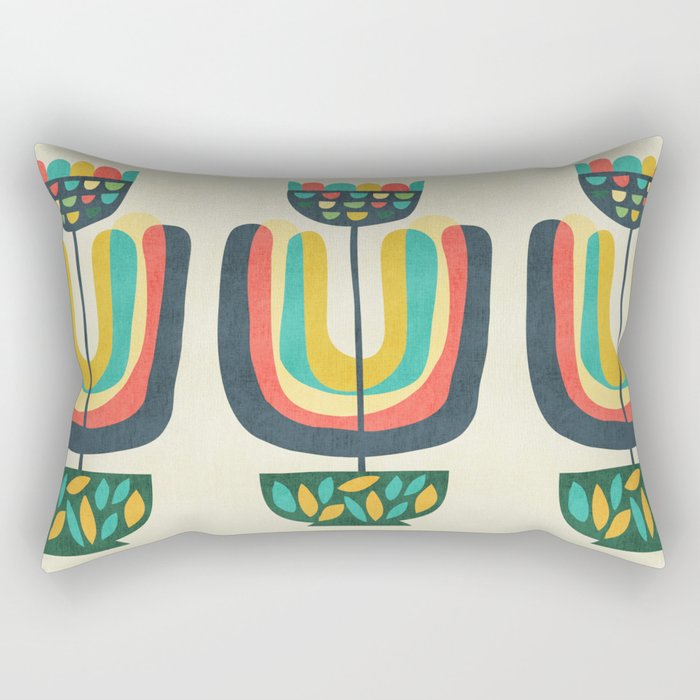 Potted Plant 3 Rectangular Pillow Gallery Image 2