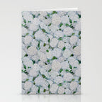 Annabelle Hydrangea Garden Stationery Card Gallery Image 2