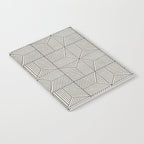 bohemian geometric tiles - bone Notebook Gallery Image 2