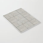 bohemian geometric tiles - bone Notebook Gallery Image 3