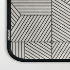 bohemian geometric tiles - bone Laptop Sleeve Gallery Image 3