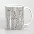 bohemian geometric tiles - bone Coffee Mug Gallery Image 1
