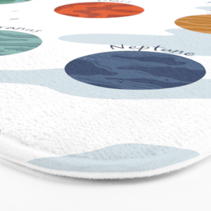 Planets of The Solar System Bath Mat Gallery Image 3